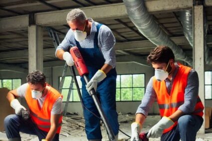 Enlèvement d'amiante dans les locaux commerciaux