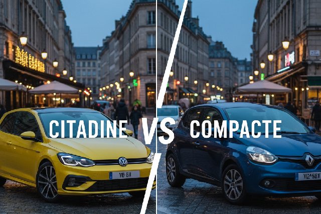Citadine VS compacte