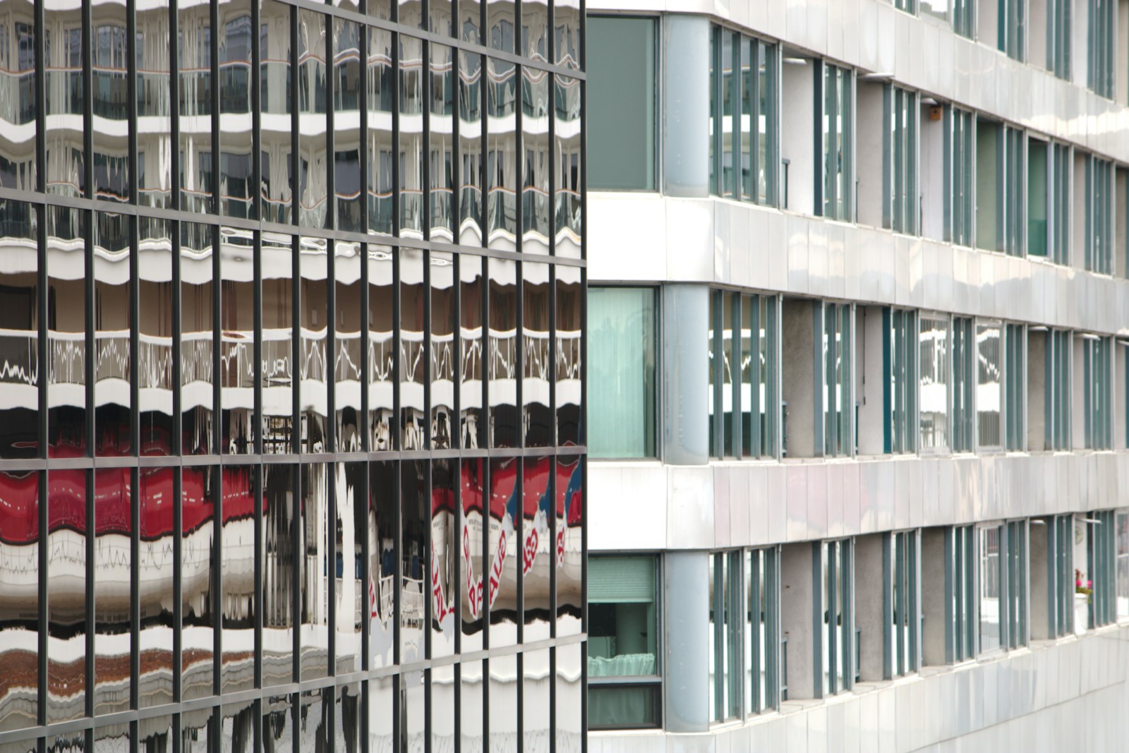 Vitre immeuble