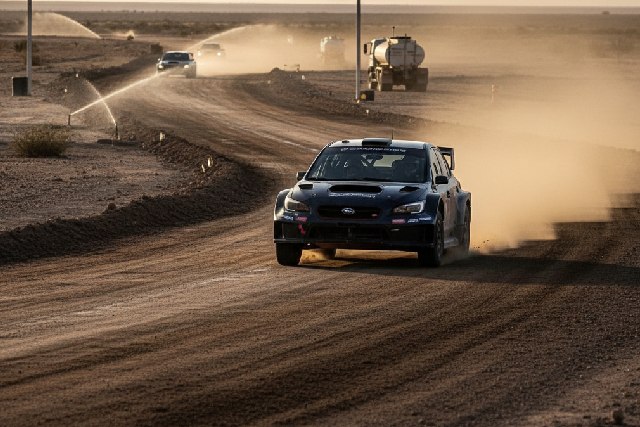 poussière de  piste