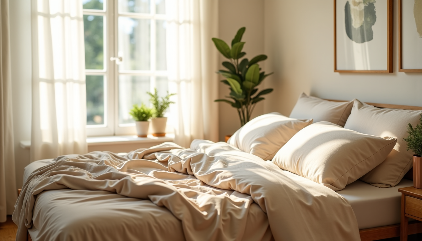 Matières naturelles et bien-être : pourquoi privilégier le lin et le coton bio ?