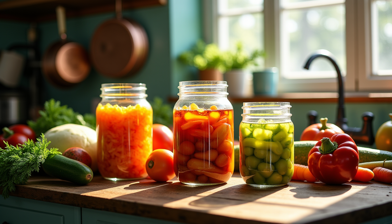 Fermentation maison : les secrets pour chouchouter votre microbiote