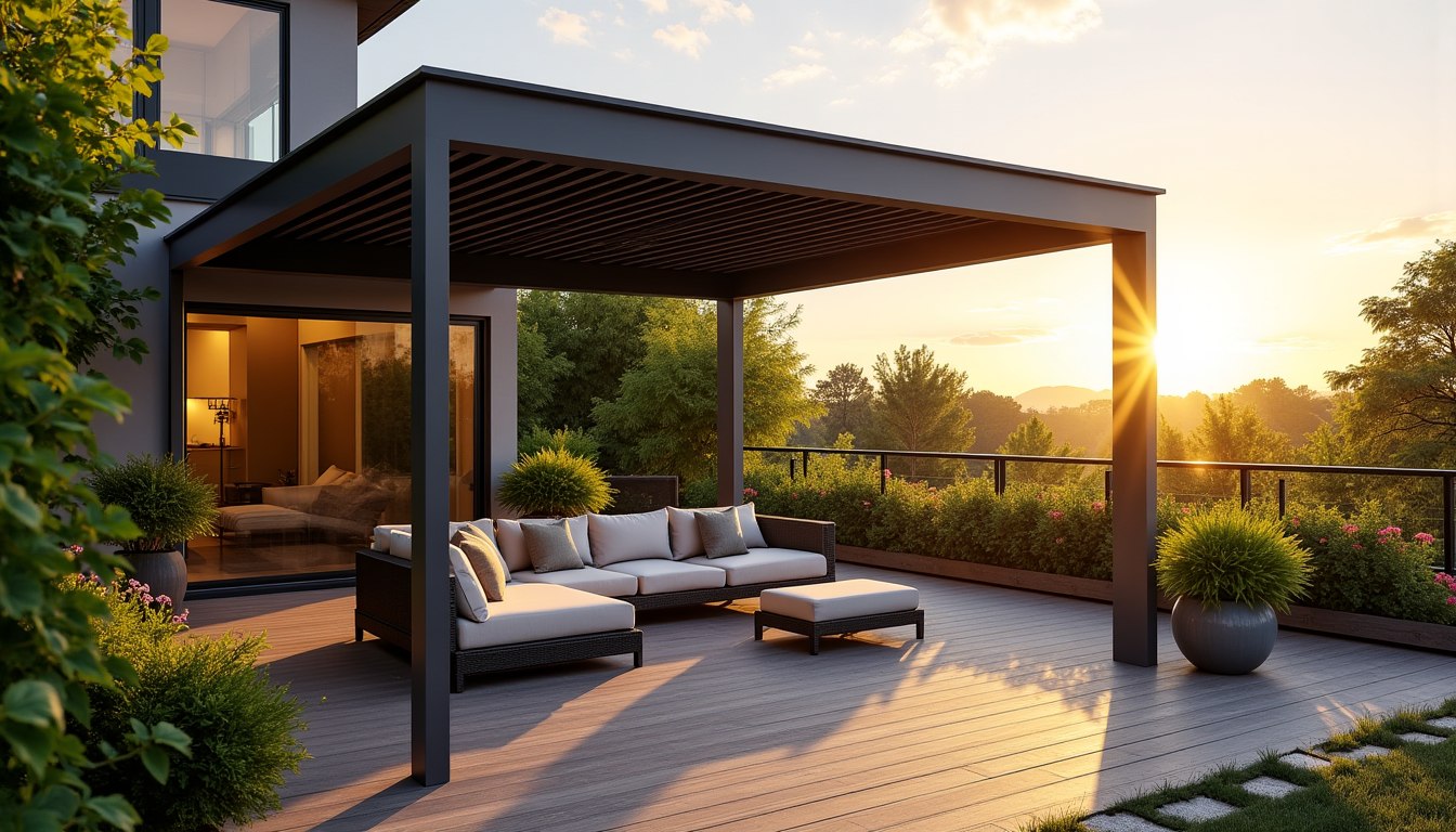 Comment choisir la meilleure pergola bioclimatique pour votre terrasse ?