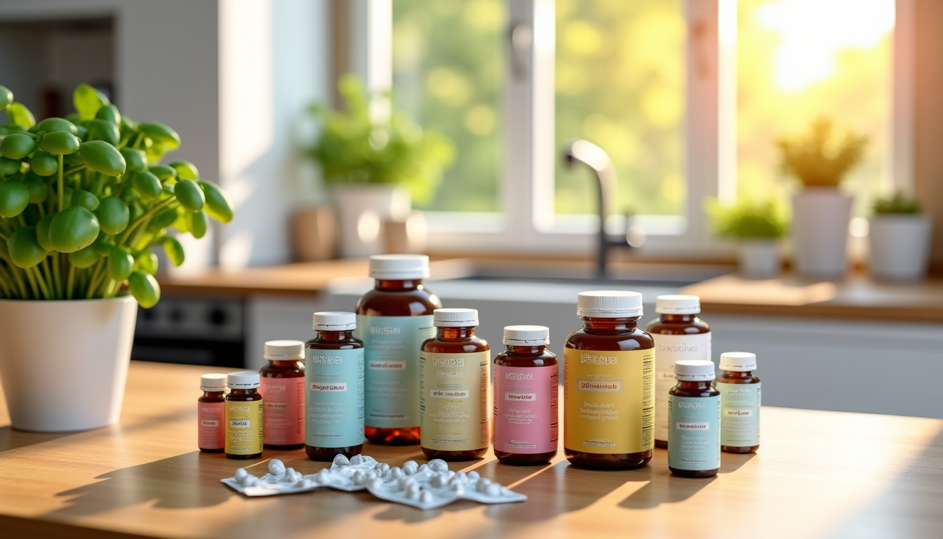 Microbiote intestinal, Probiotiques, Santé digestive, Compléments alimentaires