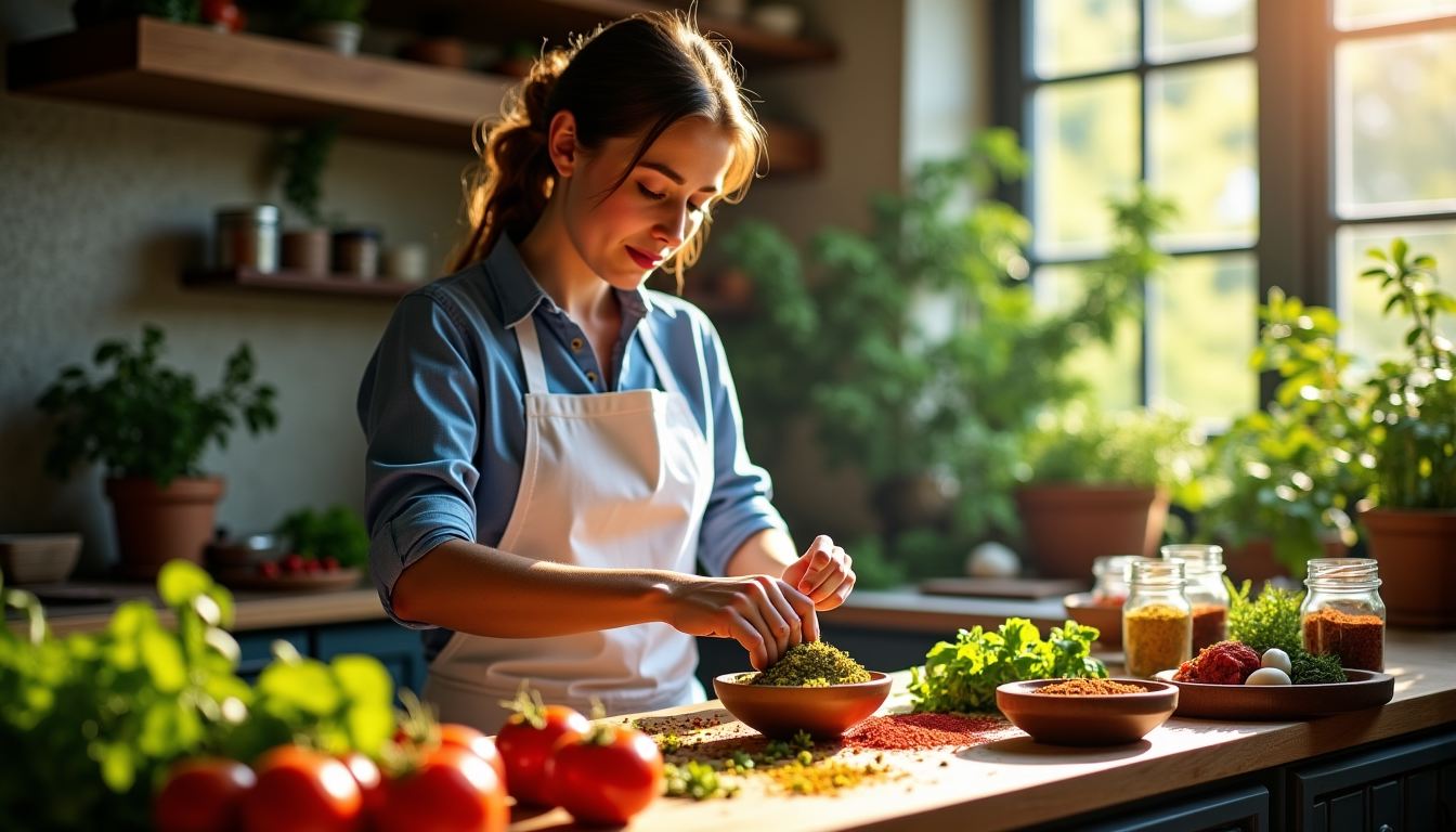 Secrets des saveurs : l'art de marier épices et ingrédients